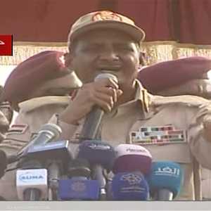 نائب رئيس المجلس العسكري الانتقالي بالسودان، محمد حمدان دقلو