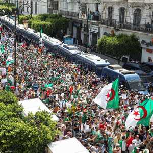 صورة أرشيفية لاحتجاجات في الجزائر
