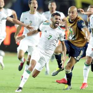 هدف محرز تكفل بنقل الجزائر للنهائي