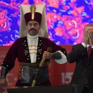 أردوغان خلال إحياء ذكرى محاولة الانقلاب
