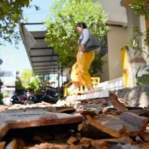 الزلزال لم يؤد إلى وقوع ضحايا