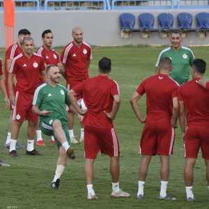 بلماضي يدرب لاعبيه على جملة تكتيكية