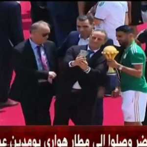 الجزائر تحتفي بأبطالها