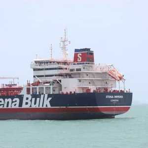 الناقلة البريطانية المحتجزة في إيران