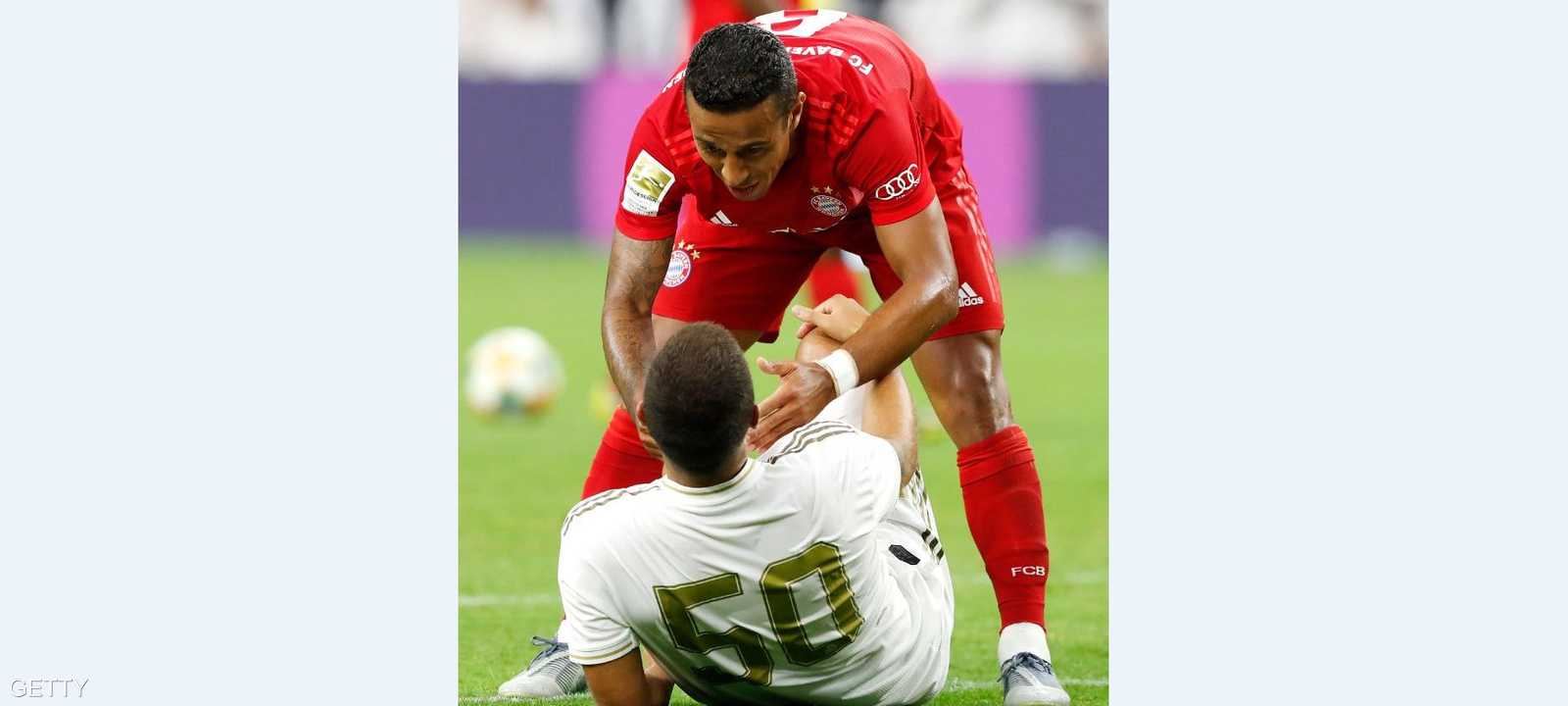 هازارد ارتدى القميص رقم 50 في ظهوره الأول مع ريال مدريد