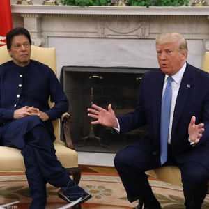 ترامب استقبل خان في البيت الأبيض اليوم.