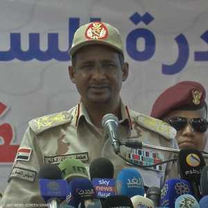 نائب رئيس المجلس العسكري الانتقالي بالسودان محمد دقلو