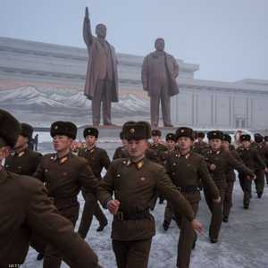 عناصر من الجيش الكوري الشمالي