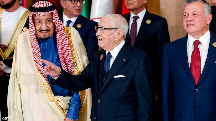 مع القادة العرب في القمة العربية