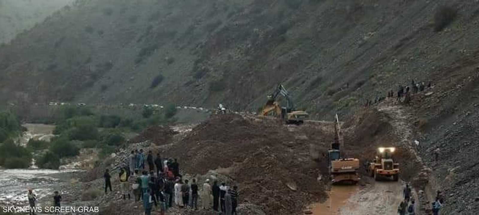 انهيار أرضي تسبب في وفاة 15 شحصا بالمغرب