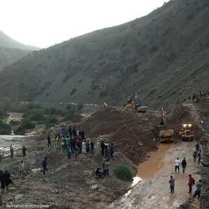 انهيار أرضي تسبب في وفاة 15 شحصا بالمغرب