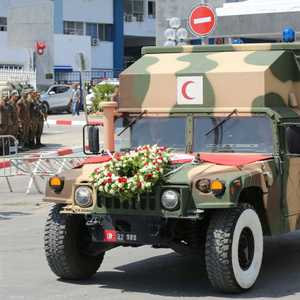 جثمان السبسي نقل المستشفى العسكري إلى قصر قرطاج.