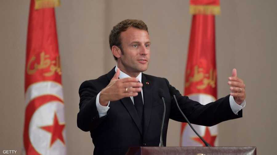 الرئيس الفرنسي أشاد بمسار الرئيس الراحل