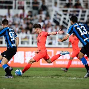 لقطة من مباراة سان جرمان أنتر ميلان