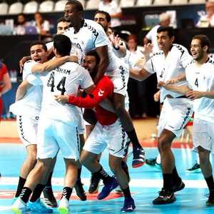 فرحة منتخب مصر بالانتصار على البرتغال