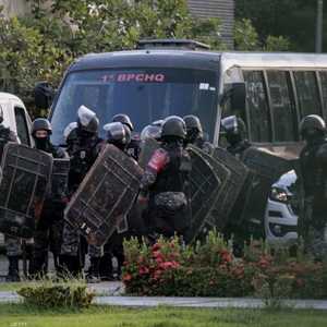صورة أرشيفية لشرطة مكافحة الشغب في البرازيل
