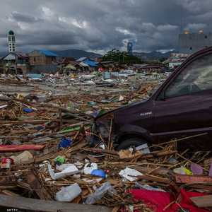 صورة أرشيفية لزلزال ضرب إندونيسيا في 2018