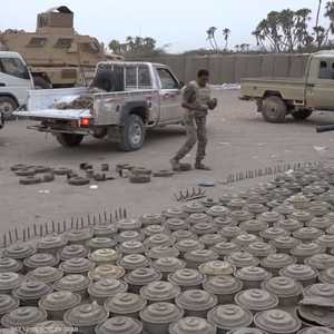 الحوثيون خلفوا وراءهم آلاف الألغام في المناطق المحررة.