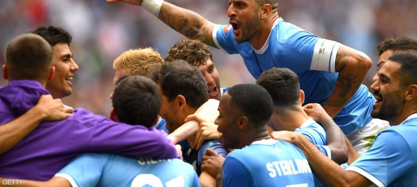 مانشستر سيتي حصد أول بطولة في الموسم