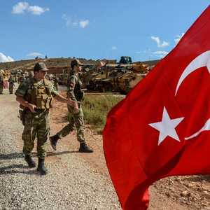 أرشيفية لقوات تركية في عملية درع الفرات