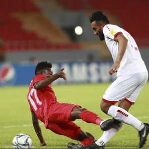 جانب من المباراة نقلا عن وكالة كونا