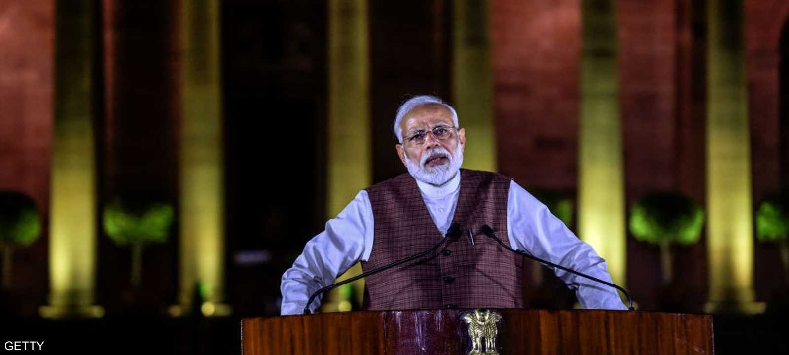 رئيس الوزراء الهندي ناريندرا مودي