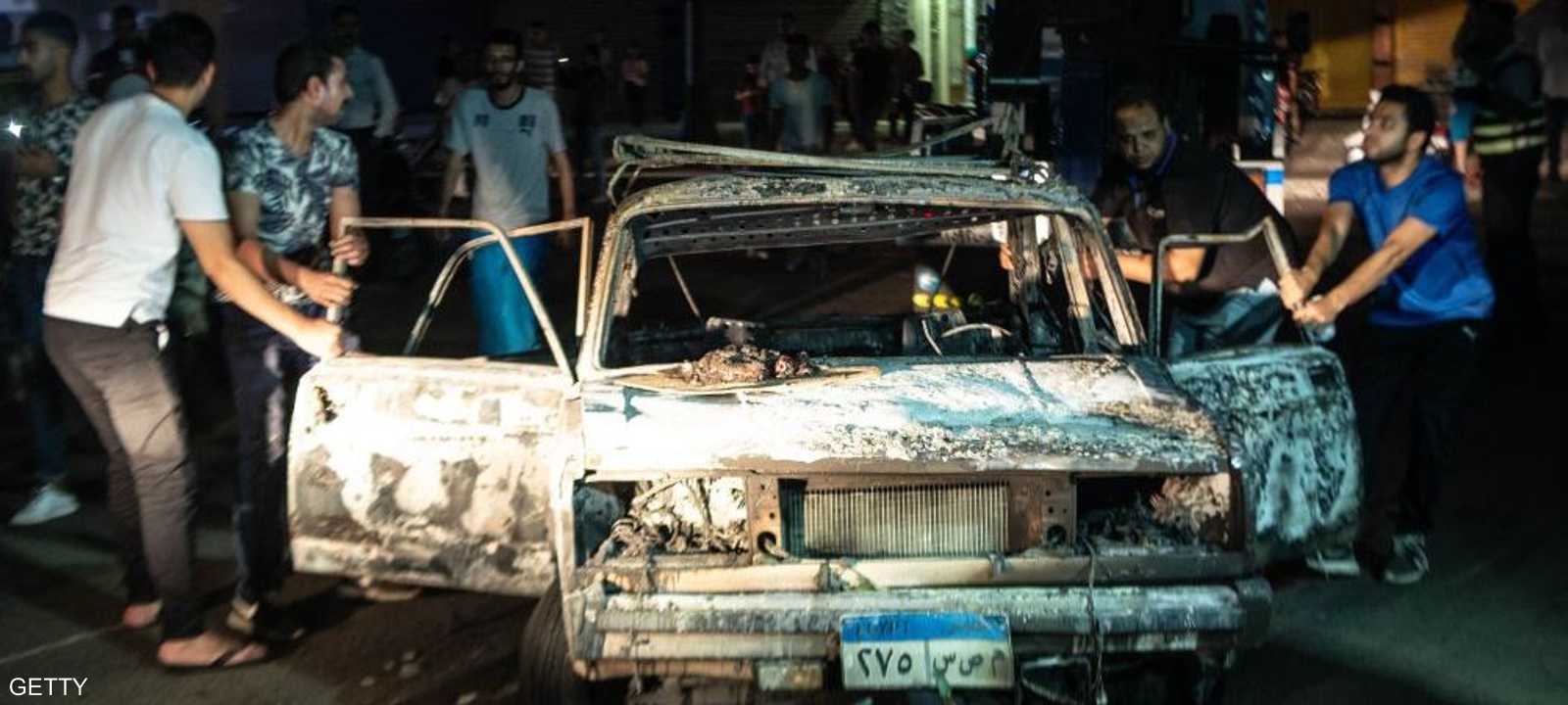 صورة من التفجير الإرهابي