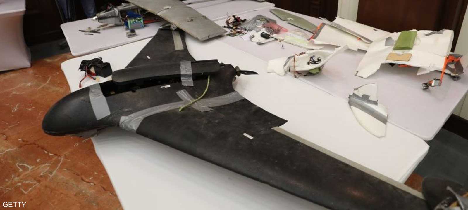 صورة أرشيفية لطائرة مسيرة حوثية