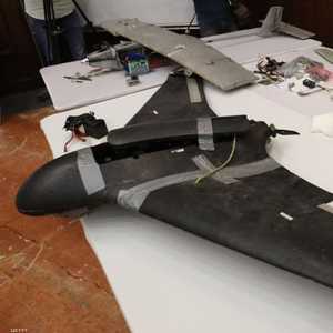 صورة أرشيفية لطائرة مسيرة حوثية