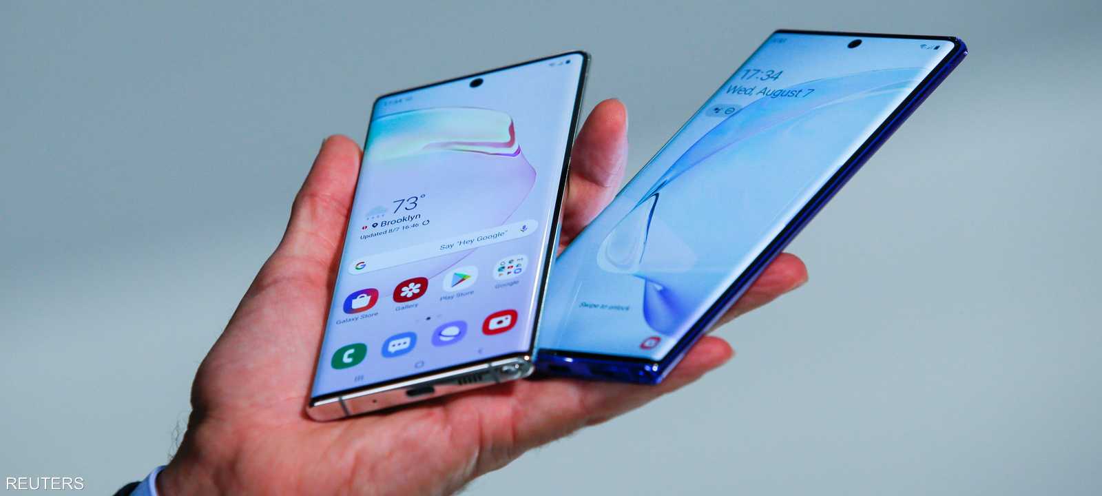 سامسونغ أطلقت غالاكسي نوت 10 مؤخرا