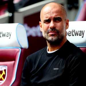 الإسباني بيب غوارديولا المدير الفني لمانشستر سيتي