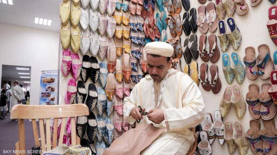 الجناح المغربي في سوق عكاظ