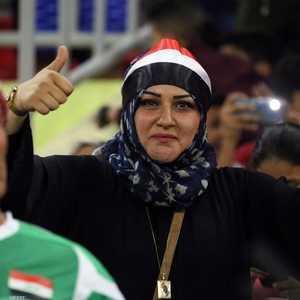 مشجعة عراقية