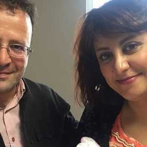 كاميل أحمدي وزوجته شفق