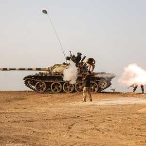 جانب من المعارك في مرزق