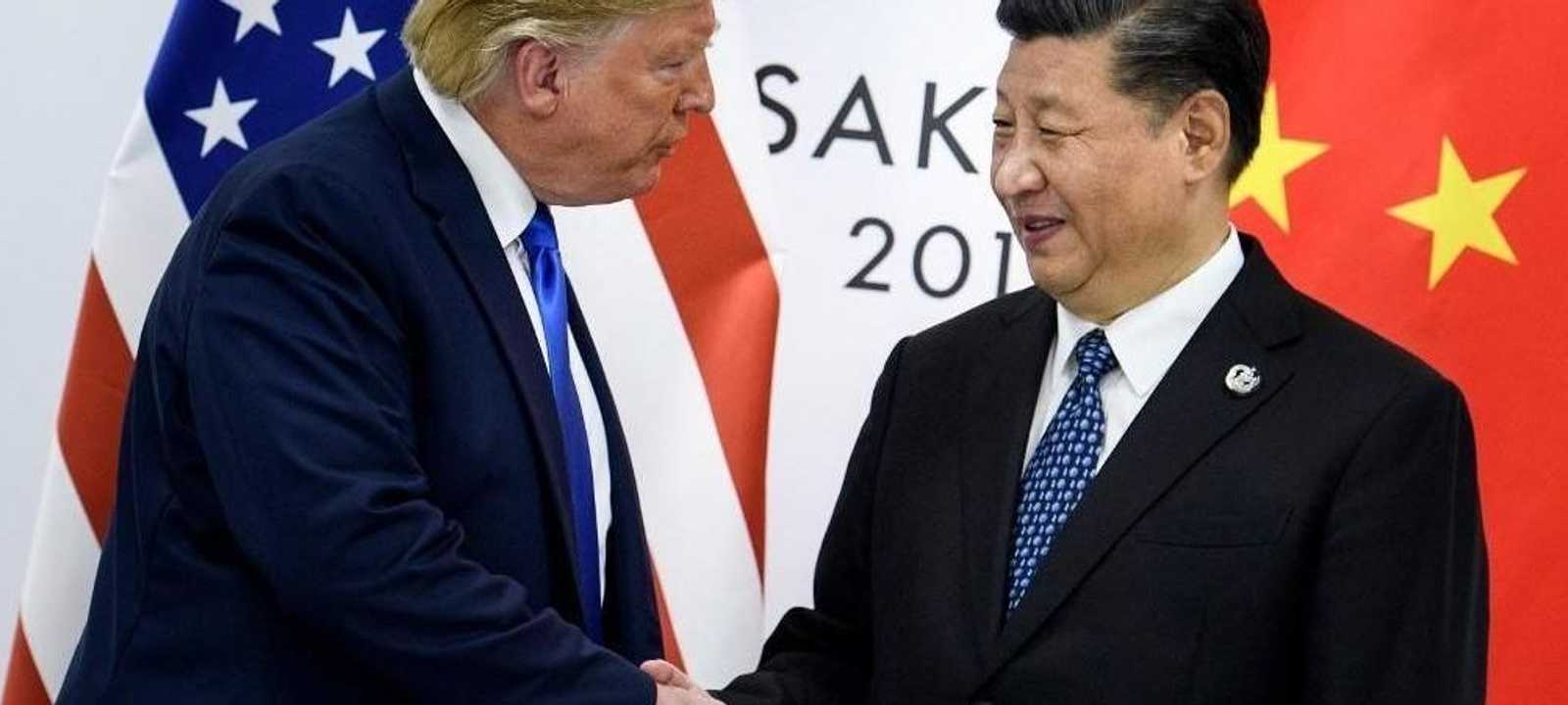 ترامب في لقاء مع نظيره الصيني