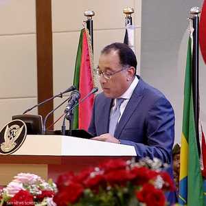 مصطفى مدبولي متحدثا في احتفال "فرح السودان"