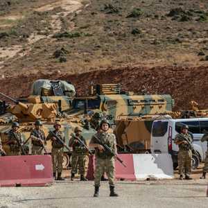 جنود أتراك في نقطة تفتيش بإدلب