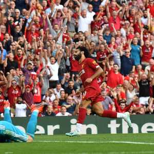 صلاح سجل هدفين لفريقه