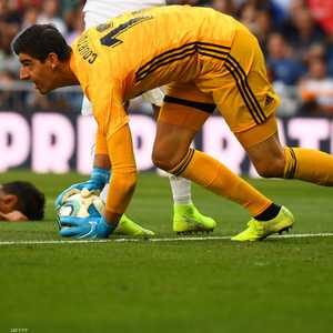 كورتوا غير موفق منذ انتقاله إلى ريال مدريد