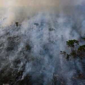 حرائق الأمازون سجلت أرقاما قياسية هذا العام