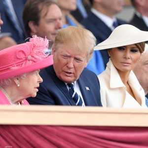 ترامب والملكة إليزابيث
