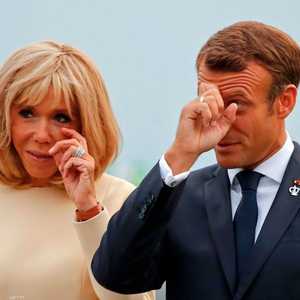 ماكرون وزوجته بريجيت