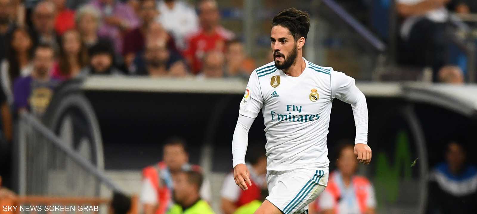 لاعب وسط ريال مدريد الإسباني إيسكو