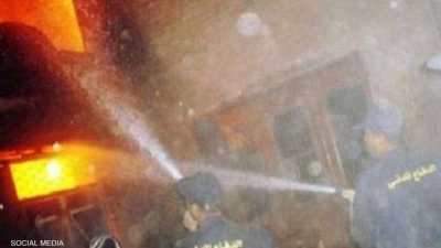 حريق في مصر - أرشيفية