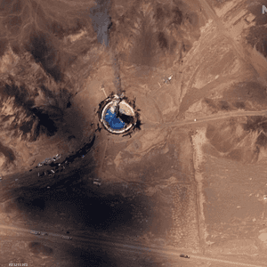 الصاروخ الإيراني انفجر أثناء عملية الإطلاق