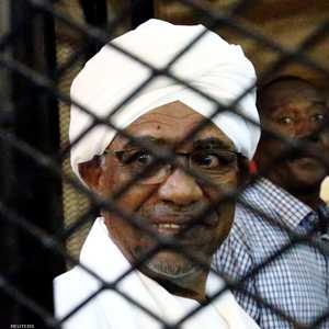 عمر البشير خلال جلسات محاكمته