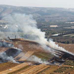 آثار القصف الإسرائيلي على بلدات حدودية لبنانية