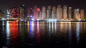 دبي في الليل