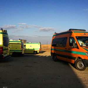 انتقلت 5 سيارات إسعاف إلى مكان الحادث